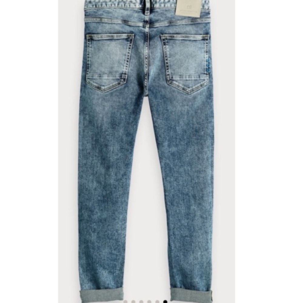 Scotch and Soda SKIM ACID Wash jeans 33 X 32 - Picture 3 of 10